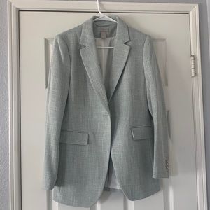 light green blazer